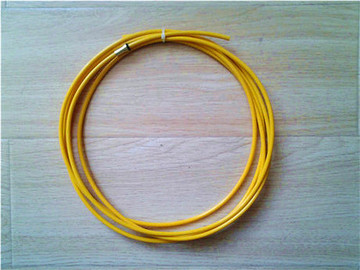 黄色特氟龙送丝软管3.5米，原装Binzel材料，126.0039