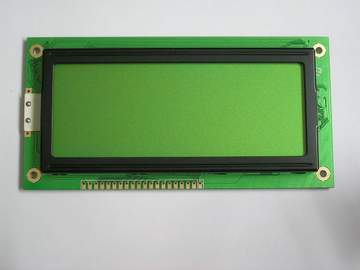 图形点阵LCD液晶屏19264A液晶模块，5V带背光，蓝屏黄绿屏可选