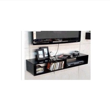 特价简易电视机顶盒架简约隔板壁架电视柜搁板壁挂背景墙饰CD