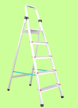 邦尼正品保障/家用梯子1.1G五步梯铝梯/家用折叠梯移动楼梯人字梯