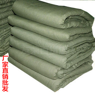 厂家直销棉被 宿舍 绿色 冬被 棉花被子 棉花胎被子5到6斤大量现