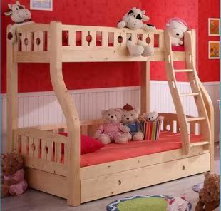 特价儿童床/儿童高低床/子母床/松木上下床/双层床/实木上下铺