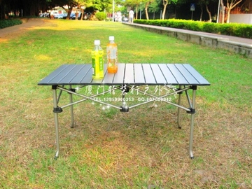 厂家直销特价莫耐休闲长铝桌 户外桌迷手提桌便携桌折叠桌野餐桌