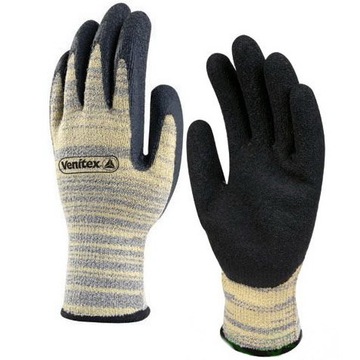 代尔塔5级防割耐磨防撕裂手套乳胶涂层耐高温250度隔热手套