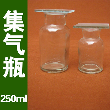集气瓶 250ml 实验器材 集气瓶 玻璃仪器