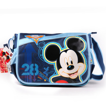 2015新款正品迪士尼中小学生斜挎包时尚休闲包单肩包补习袋MB0322