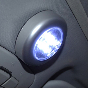 汽车装饰灯车载吸顶灯LED车内节能小圆灯多功能照明灯后备箱夜灯