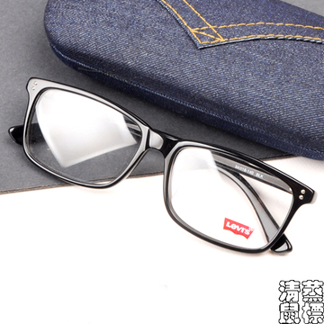 眼镜框包邮levi's/ 时尚 板材眼镜框ls061472男女通用款