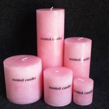 『点点情』粉红主题蜡烛/婚礼婚庆居家装饰蜡烛/另有白色