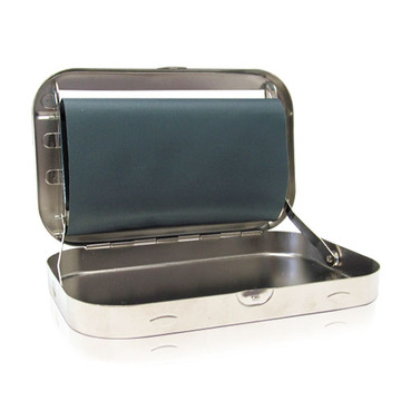 110MM盒式贴片卷烟器   金属盒式卷烟器 盒式不锈钢自动卷烟器