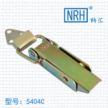 NRH/纳汇-5404C 彩锌75长型搭扣 木箱扣件 运输箱锁扣 桥架搭扣锁