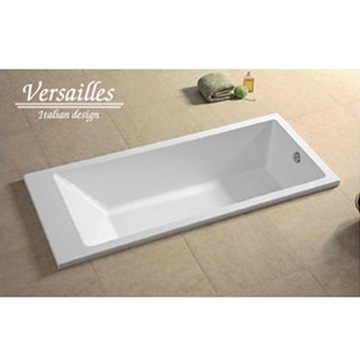 原厂正品意大利VERSAILLES 1.6/1.7米嵌入式进口亚克力浴缸054