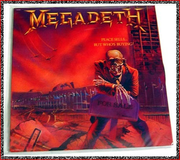 MEGADETH - PEACSELL BUT WHOS BUYING黑胶