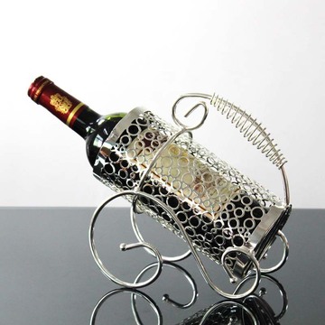 新款镀银 高档酒架  葡萄酒架 时尚放红酒架子壁挂式杯架摆件