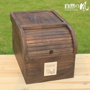 自然之风 厨房用品储物防虫桐木保鲜米桶储米箱米缸10KG包邮