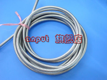 不锈钢穿线软管 304 耐高温管 蛇皮管 金属软管 保护管 内径6mm