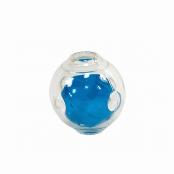 CAITEC美国益智宠物狗玩具 双层透明软胶球发声耐咬漏食 中号3款