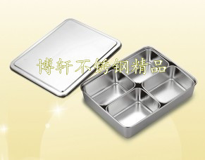 金属风格居家厨房必备不锈钢日式调味盒调料缸寿司盒调料盒套装