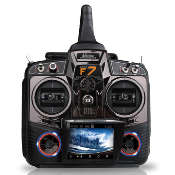 华科尔DEVO F7  实时图像视频监视 7通专业航模遥控器