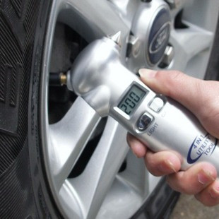 汽车用品 高精度四合一多功能液晶数显胎压计胎压表安全锤