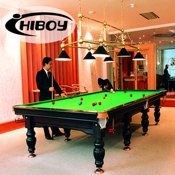 包邮HIBOY家用英式斯诺克台球桌成人国际标准台snooker球厅用品