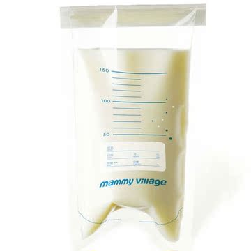 1片装体验 台湾进口六甲村母乳保鲜袋150ml 储存袋储奶袋