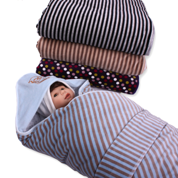 包邮 天鹅绒婴儿抱被 新生儿秋冬季抱毯宝宝包被加厚 初生婴儿