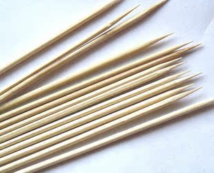 棉花糖竹签 做棉花糖用的竹签 1元10根 长度25cm 一次性烧烤用具