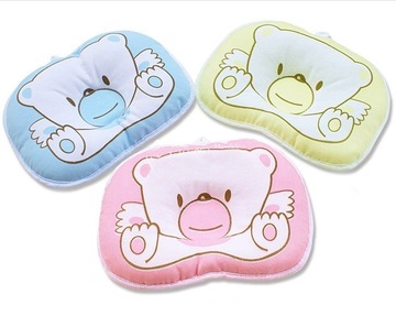 纯棉婴儿定型枕宝宝枕头 初生儿纠正防偏头定型枕头新生儿用品