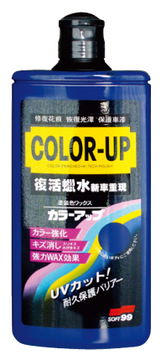 SOFT99丽彩复活蜡水 液体修复蜡水 蓝色车专用(日本原液)