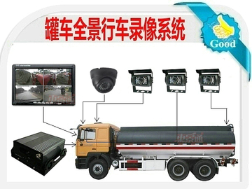 油罐车 车载硬盘录像机 3G远程监控管理系统  超速报警 军工减震