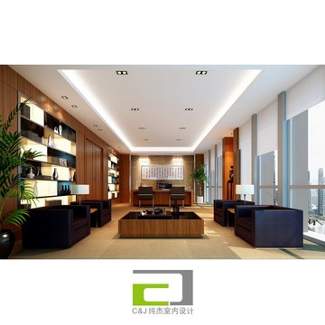 【纯杰设计】室内装修设计工装类办公空间设计深圳中央西谷案例