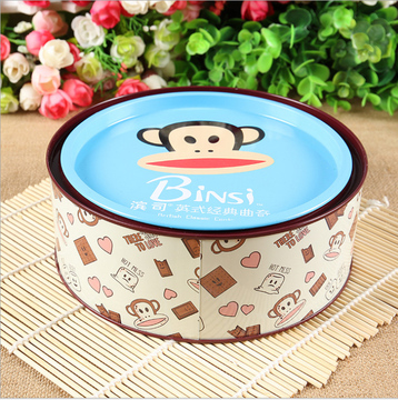 马来西亚 滨司BINSI大嘴猴英式经典曲奇饼干61儿童节零食/礼盒装