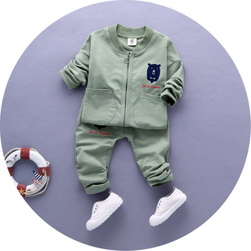 男童运动套装宝宝秋装1-3周岁儿童秋季衣服小童卫衣童装0-2岁半潮