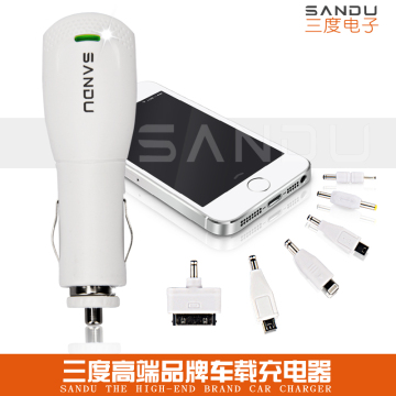 SANDU/三度USB车载充电器 苹果三星手机汽车点烟器 万能通用车充
