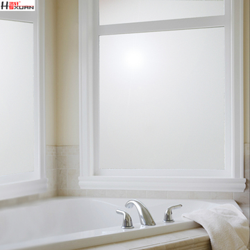 鸿轩特厚磨砂玻璃贴膜卫生间玻璃贴纸浴室窗户窗纸透光不透明0320