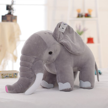 逼真大象儿童玩偶公仔创意毛绒玩具大号抱枕女生生日儿童礼物
