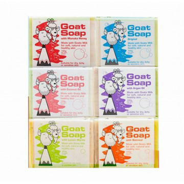 澳洲现货Goatsoap纯手工羊奶皂手工皂润肤香皂100g6款澳大利亚