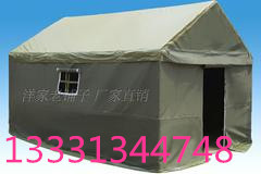 4*6单帐篷 棉顶棉帆布帐篷 加高型工程工地户外防雨救灾活动房