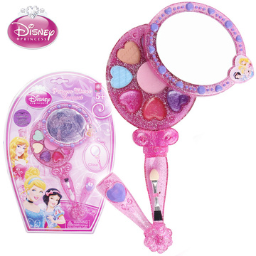 迪士尼儿童魔法镜化妆盒 女孩玩具彩妆表演化妆品舞会生日礼物
