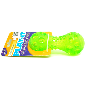CAITEC美国益智宠物玩具 闪光哑铃 可投掷追逐磨牙 震动可发光