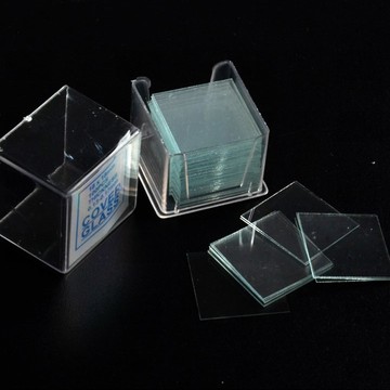 生物盖玻片 显微镜用盖玻片18mm*18mm 50片一盒 一元一盒 优质