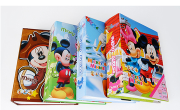 宝宝迪斯尼米奇老鼠系列相册 5寸200张/7寸100张插页式成长相册