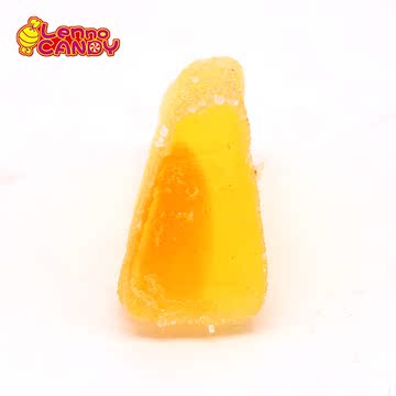 俄罗斯糖果进口食品特产橡皮糖橘子瓣软糖休闲零食喜糖500g