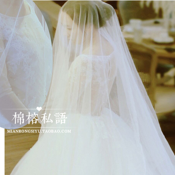2015甜美绑带冬季新款 韩式新娘结婚白色长袖复古主婚纱礼服定制