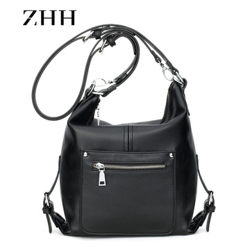 ZHH2015新款夏潮休闲双肩包女韩版斜跨时尚女包单肩包多功能背包
