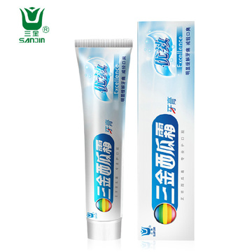 三金西瓜霜优效牙膏 缓解牙痛 减轻口臭净含量150克