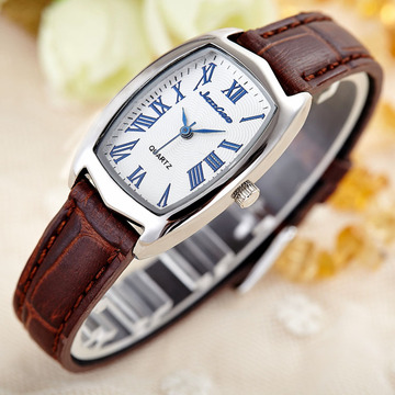 正品韩版经典复古蓝针手表  时尚 时尚女表 防水石英表 腕表