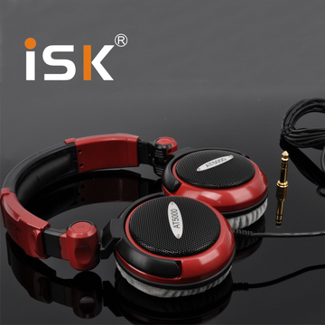 包邮ISK AT5000专业录音棚DJ喊麦K歌监听头戴封闭式耳机