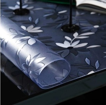 包邮防水桌布PVC软玻璃透明餐桌布塑料桌垫茶几垫台布水晶板定制